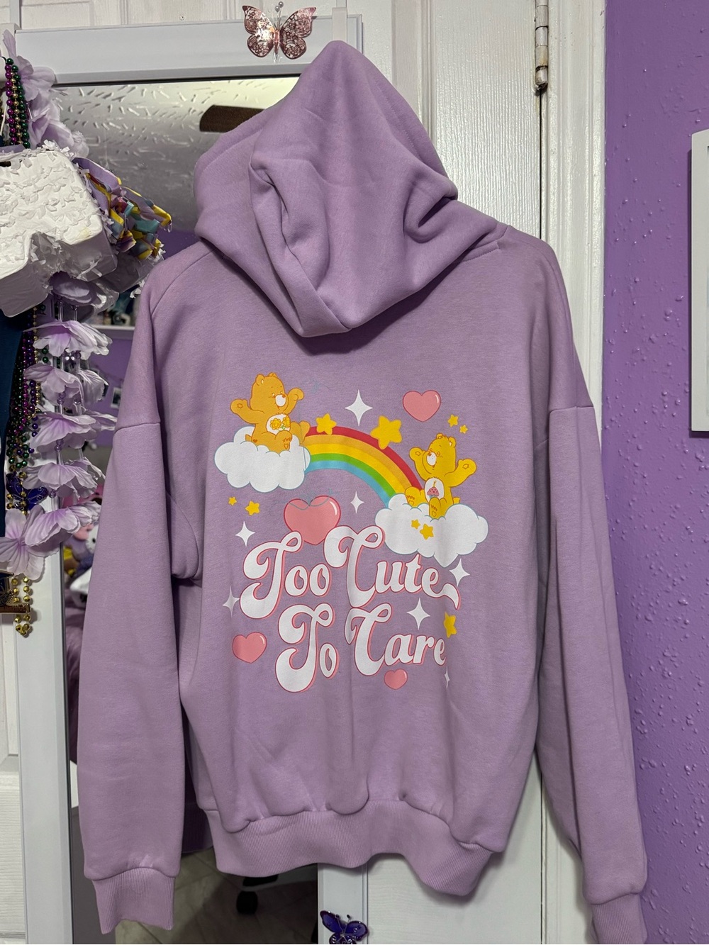 Lilac Care Bears Hoodie